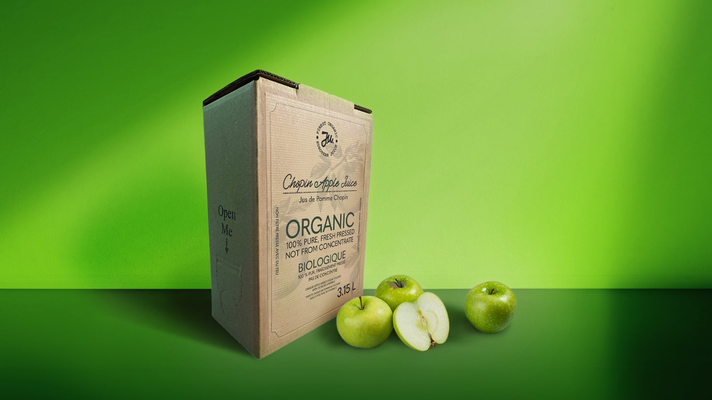 100% NFC Organic Chopin Apple Variety Juice - 3L