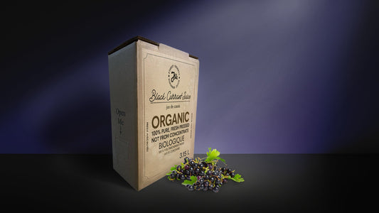 100% NFC Organic Black Currant Juice - 3L